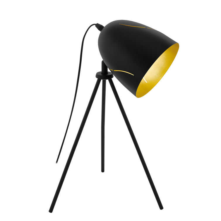 Borough Wharf Duckworth 51cm Tripod Table Lamp Wayfair.co.uk